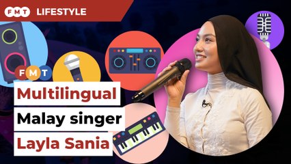 Malay singer, Mandarin songs: meet Layla Sania
