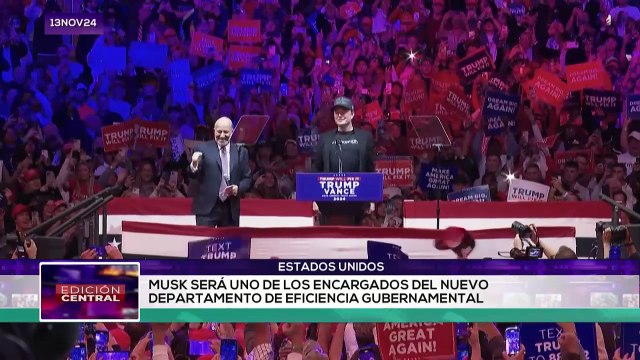 Donald Trump, nombró a Elon Musk como encargado de un nuevo departamento ENCLAVE MEDIÁTICA 13-11-2024