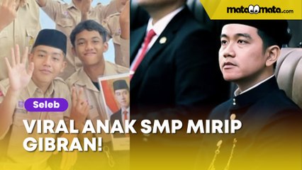 Bikin Bangga Teman Sekelas, Viral Anak SMP Punya Wajah dan Ekspresi Mirip Wapres Gibran Rakabuming Raka