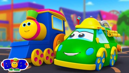 Roues Sur le Camion de Pompiers + Plus Préscolaire Chanson et Rimes en Français