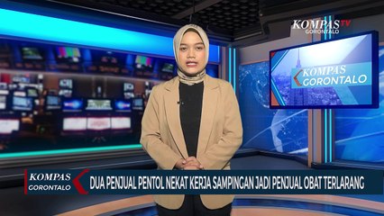 Dua Penjual Jajanan Pentol di Gorontalo Nekat Kerja Sampingan Jual Obat Terlarang