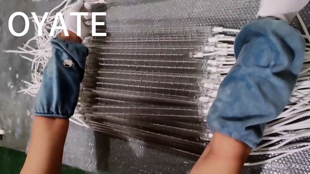 Shortwave IR heater lamps 505mm 220v 2000w halogen infrared heating tube