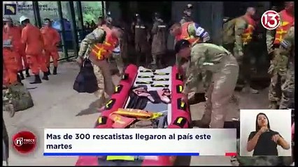 Brigadistas Salvadoreños tienden la mano a afectados por lluvias