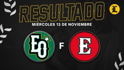 Resumen Estrellas Orientales VS  Leones del Escogido 13 de Noviembre del 2024