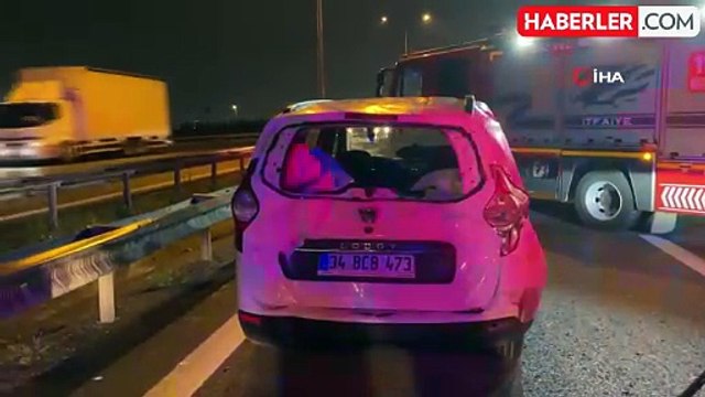 Gebze'de Zincirleme Kaza: 10 Yaralı, TEM Otoyolu Kapandı