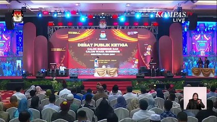 Edy Rahmayadi dan Bobby Saling Sindir Soal Bertemu dengan Menteri di Debat Pilgub Sumut