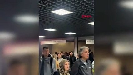 İstanbul metrosunda yangın! Seferler iptal edildi