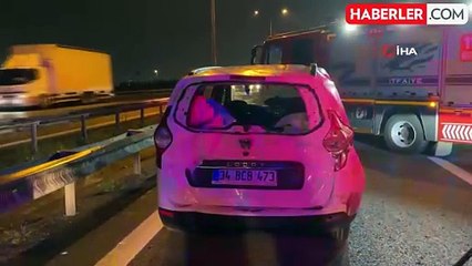 Gebze'de Zincirleme Kaza: 10 Yaralı, TEM Otoyolu Kapandı