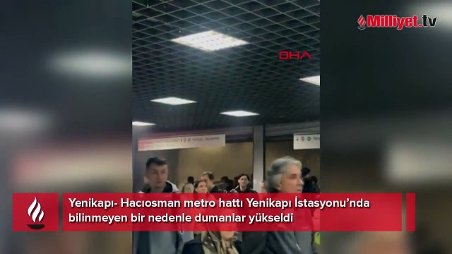 Yenikapı metro istasyonu geçici olarak kapatıldı