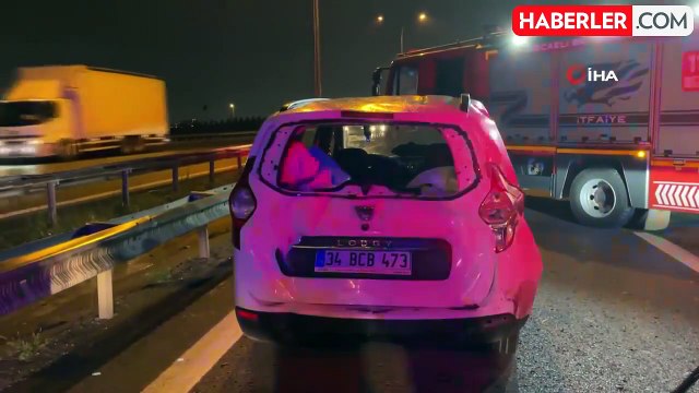 Gebze'de Zincirleme Kaza: 10 Yaralı, TEM Otoyolu Kapandı