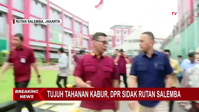 Sidak Rutan Salemba, Ketua Komisi XIII DPR: Kita dapat Laporan Beberapa CCTV Tidak Aktif