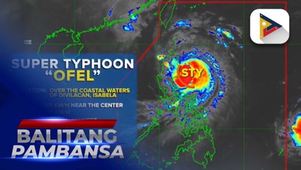 Bagyong #OfelPH, isa nang Super Typhoon; Bagyong #PepitoPH, posibleng pumasok sa PAR ngayong araw