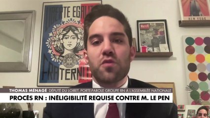 Thomas Ménagé : «On n’est plus dans le combat juridique»