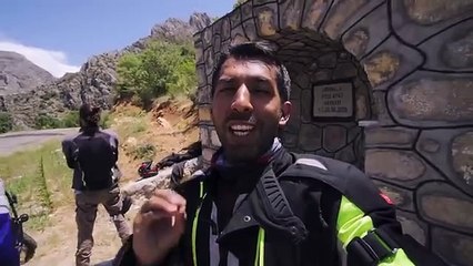 Motorcycle Tour  - The Incredible Kemaliye Kanyon Tunnel Road Turkey Ep. 34