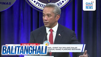 Abogado ni Ret. PCol. Garma, iginiit na walang balak magtago ang kliyente; matagal nang planong bisitahin ang mga kaanak sa Amerika | Balitanghali