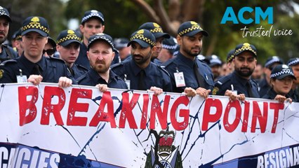 'Deserted' police begin first strikes in over 20 years