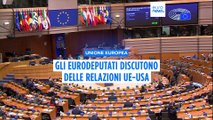Elezioni Trump: il Parlamento europeo apre al dialogo, ma preoccupano i dazi