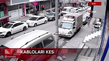 İstanbul'da kadın hırsızlar kabloları kesip daireleri soydular