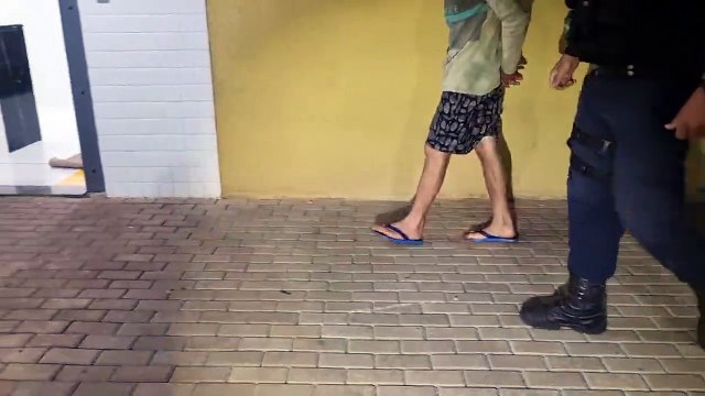 Homem é detido após ameaçar esposa no bairro Santa Felicidade