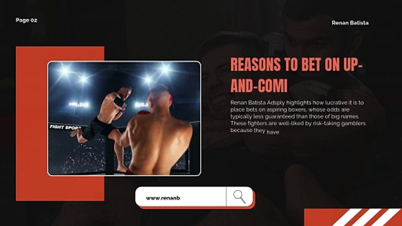 Renan Batista Adsply's Guide to Identifying Potential Knockouts in UFC Fighters