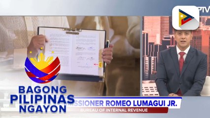 Panayam kay BIR Commissioner Romeo Lumagui Jr. ukol update sa  Bureau of Internal Revenue