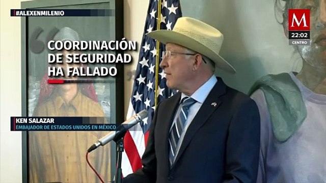 Ken Salazar: 'Abrazos, no balazos' no dio resultados en México