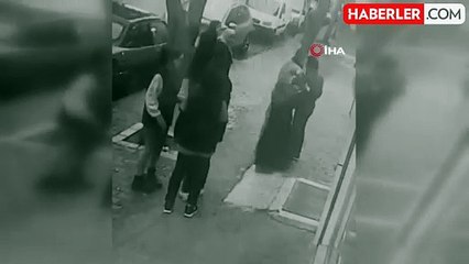 Esenyurt'ta markette çalışan kadına yumruklu saldırı