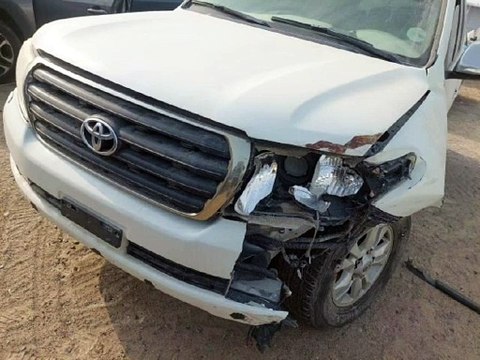 JTMHU09J994019588 2009 TOYOTA LAND CRUIS Lot#59485904 FRONT END