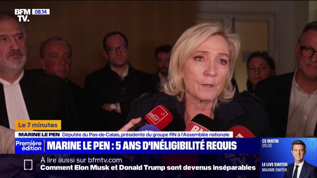 7 MINUTES POUR COMPRENDRE - Procès du RN: quel avenir politique pour Marine Le Pen?