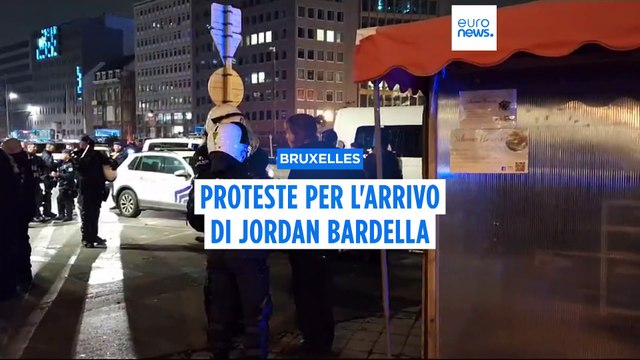 Tensioni a Bruxelles per l'arrivo del leader dell'estrema destra francese Bardella