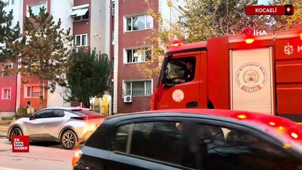 Kocaeli'de yangın: İtfaiyenin erken müdahalesi faciayı önledi