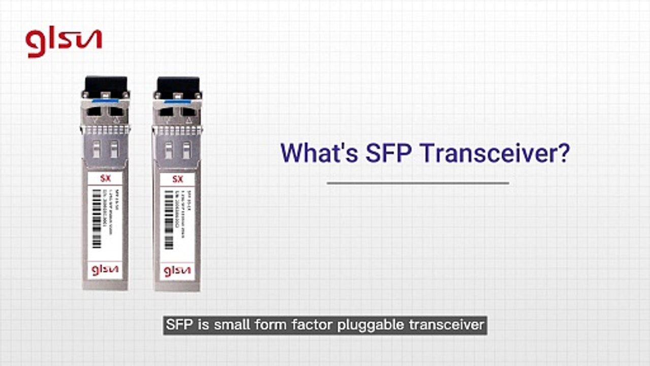 GLSUN:  What's SFP Transceiver