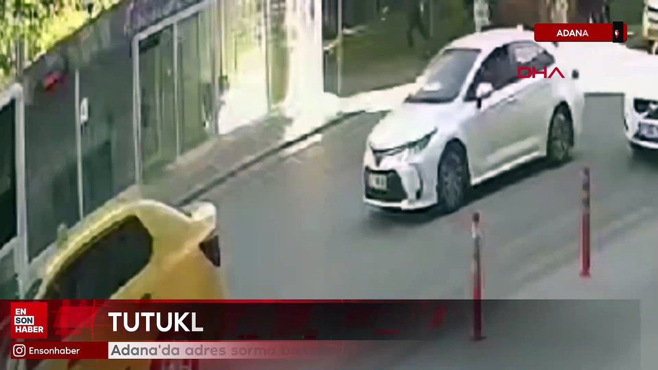 Adana'da adres sorma bahanesiyle cep telefonunu çaldı