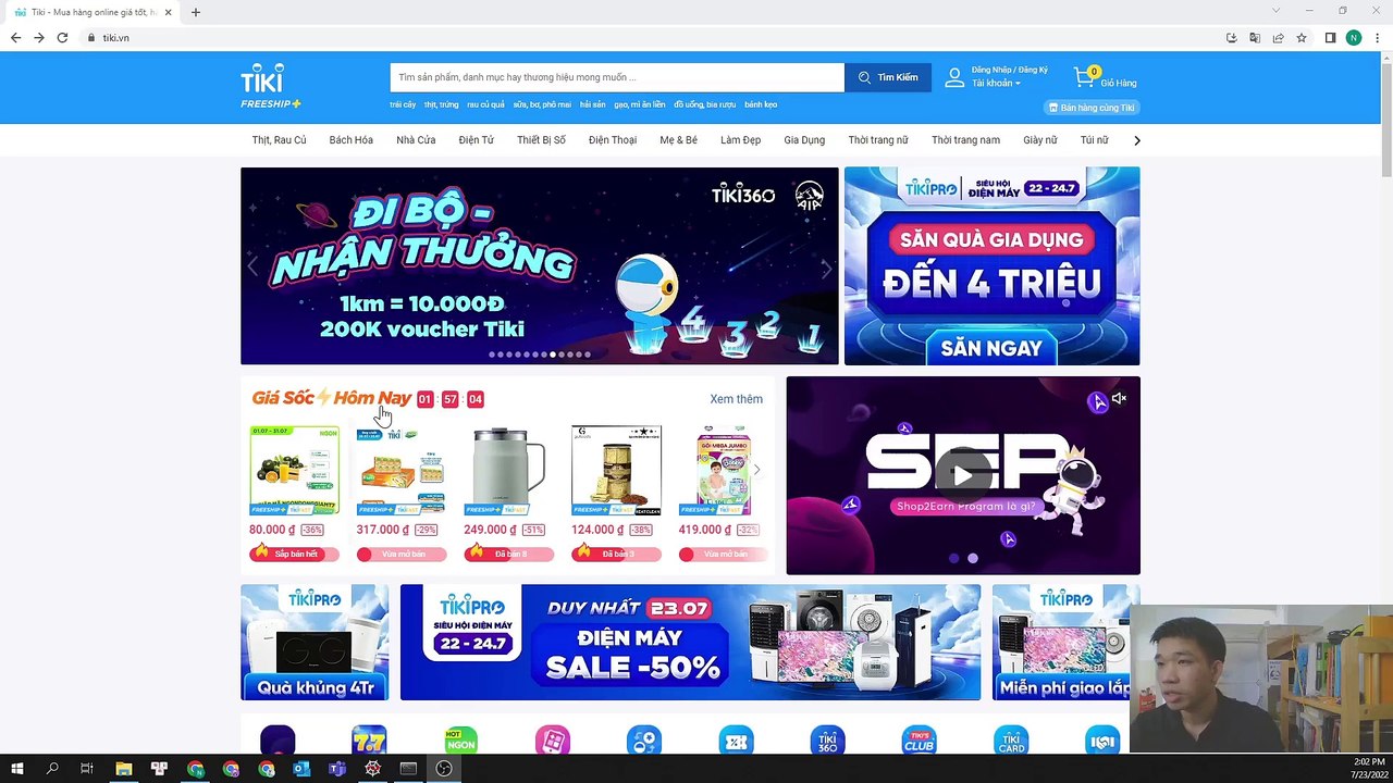 Trích xuất dữ liệu từ một trang Web thương mại điện tử - TIKI.VN bằng Python _ Crawl Data TIKI