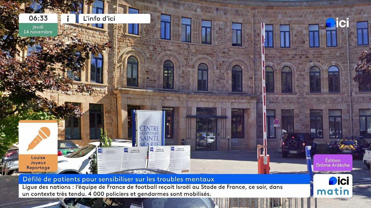 14/11/2024 - ICI Matin France Bleu Drôme Ardèche en vidéo