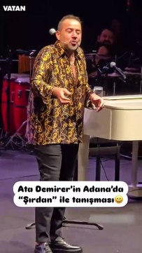Komedyen Ata Demirer, Adana'da şırdan ile tanışmasını anlattı