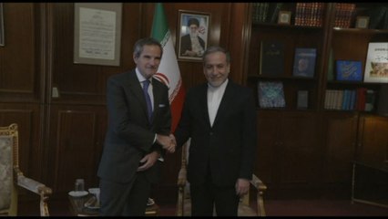 Iran, Grossi(Aiea) vede il ministro degli Esteri iraniano Araghchi