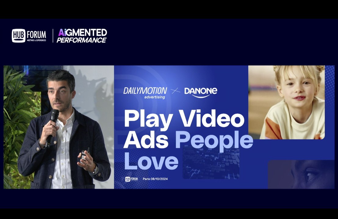Quand l'IA et l'attention révolutionnent les performances média - Dailymotion Advertising x Danone