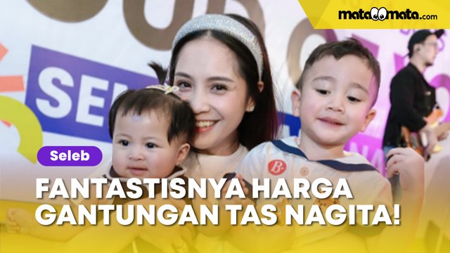 Gantungan Tas Nagita Slavina Bikin Nyebut, Serasa Motor Beat Ditenteng ke Mana-Mana!