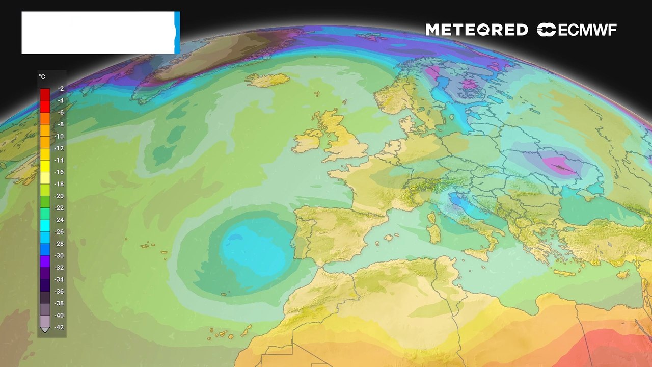 Es wird kälter- in großer Höhe macht sich Polarluft auf den Weg nach Mitteleuropa und Deutschland.