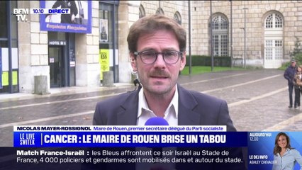 "Ça a décuplé mon engagement public": le maire de Rouen, atteint d'un cancer, témoigne sur BFMTV