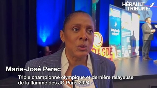 Interview de Marie-José Perec lors de la soirée Sport Business de l'agence BLUE INVEST