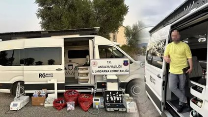 Antalya’da VIP araçla seyyar botoks yapan sahte doktor ihbarla yakalandı