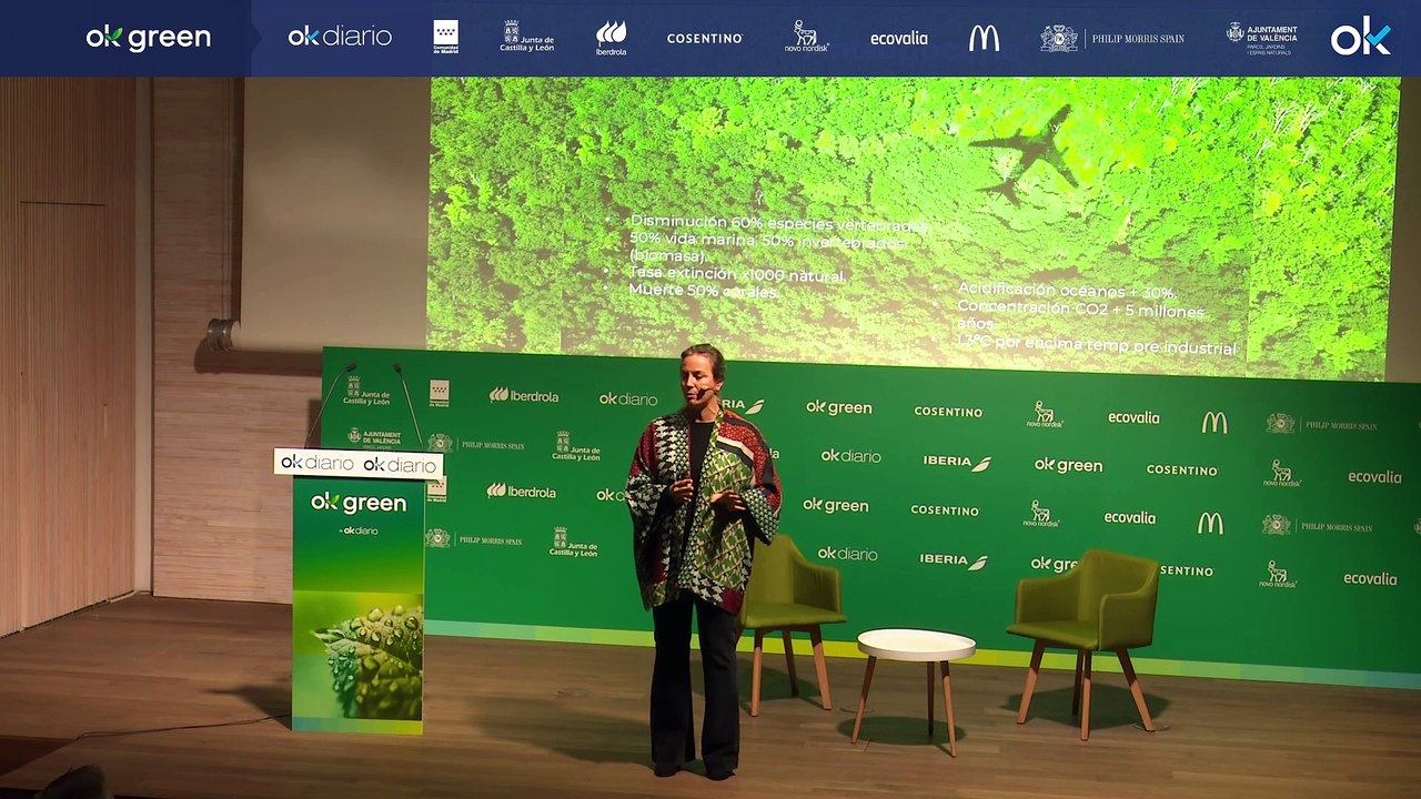 OKGREEN Introducción de Luis Balcarce e intervención de Odile Rodríguez de la Fuente