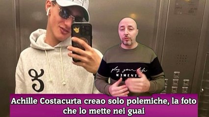 Achille Costacurta creao solo polemiche, la foto che lo mette nei guai