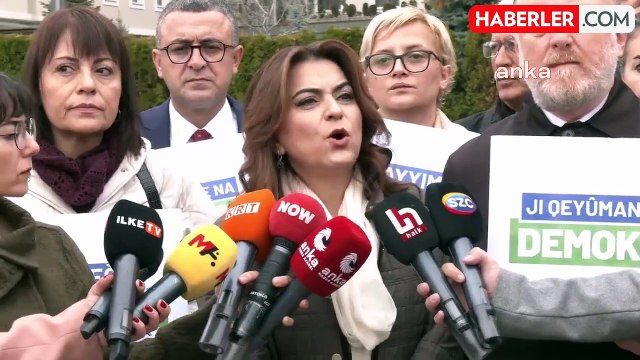 Dem Parti Heyeti Kayyumlara Karşı TBMM'den İçişleri Bakanlığı'na Yürüdü: barışın Yolu, Kayyumdan Geçmez