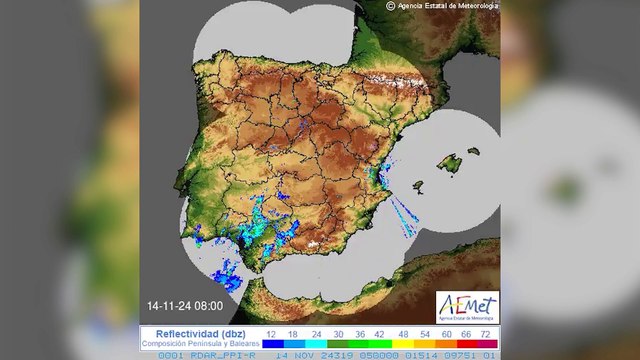 La DANA afloja en Valencia y Málaga tras una noche de rescates e inundaciones en varios puntos