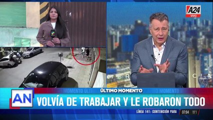 Robo a mano armada en Ciudadela: intentó escapar pero lo alcanzaron los ladrones