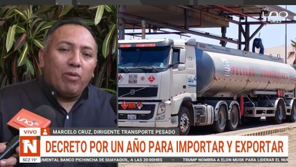 SCZ marcelo cruz del transporte pesado se refiere al tema diesel