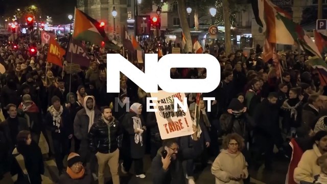 الآلاف يتظاهرون في باريس ضد حفل يميني متطرف لدعم الجيش الإسرائيلي